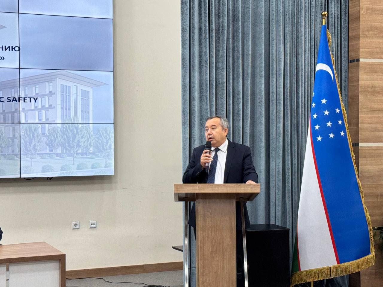 Toshkent arxitektura-qurilish universitetida Mahmudov Said Mahmudovich “Seysmik xavfsizlik a’lochisi” ko‘krak nishoni bilan taqdirlandi